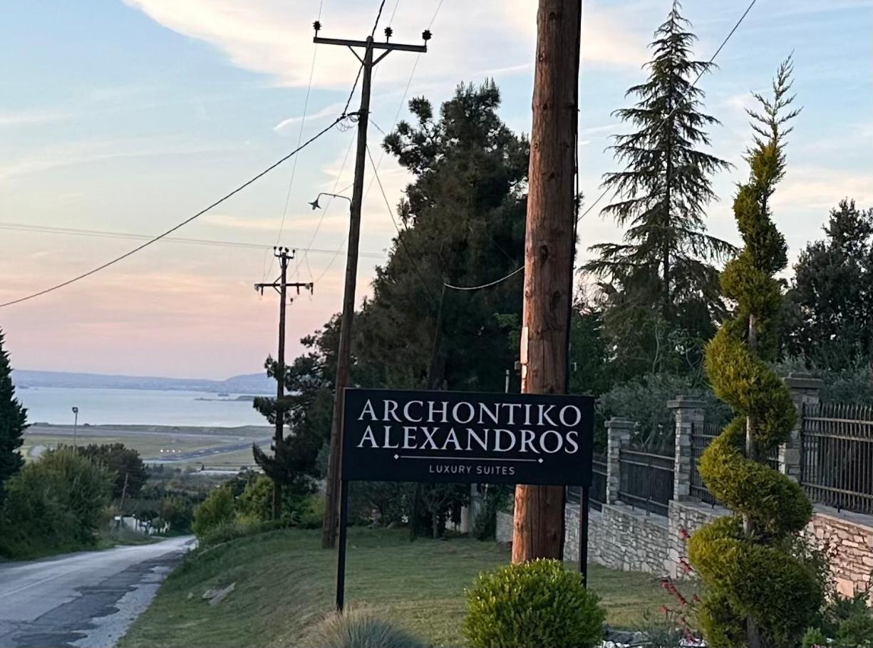 Archontiko Alexandros Luxury Suites Kardiá 外观 照片